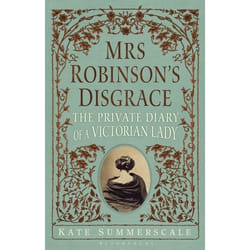 ISBN Mrs Robinson's Disgrace (The Private Diary of a Victorian Lady) livre Anglais Couverture rigide 320 pages