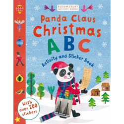 ISBN Panda Claus Christmas ABC Activity and Sticker Book