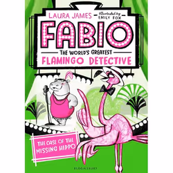 ISBN Fabio The World's Greatest Flamingo Detective: The Case of the Missing Hippo, Anglais, Livre broché, 144 pages