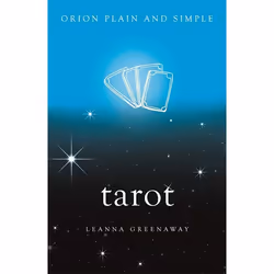 Hachette UK Tarot, Orion Plain and Simple, Anglais, Livre broché, 176 pages