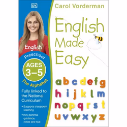ISBN English Made Easy The Alphabet Ages 3-5 Preschool, Education, Anglais, Livre broché, 40 pages