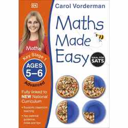 ISBN Maths Made Easy Ages 5-6 Key Stage 1 Advanced, Mathématiques, Anglais, Livre broché, 40 pages