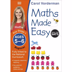 ISBN Maths Made Easy Ages 5-6 Key Stage 1 Beginner, Mathématiques, Anglais, Livre broché, 40 pages