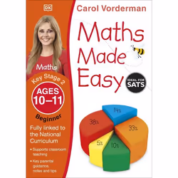 ISBN Maths Made Easy Ages 10-11 Key Stage 2 Beginner, Mathématiques, Anglais, Livre broché, 40 pages