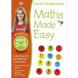 ISBN Maths Made Easy Numbers Ages 3-5 Preschool livre Mathématiques Anglais