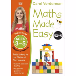 ISBN Maths Made Easy Shapes and Patterns Ages 3-5 Preschool, Mathématiques, Anglais, Livre broché, 40 pages