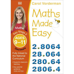 ISBN Maths Made Easy Decimals Ages 9-11 Key Stage 2 livre Mathématiques Anglais
