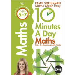 ISBN 10 Minutes a Day Maths Ages 5-7 Key Stage 1 livre Mathématiques Anglais