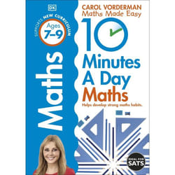 ISBN 10 Minutes a Day Maths Ages 7-9 Key Stage 2 livre Mathématiques Anglais