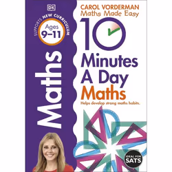 ISBN 10 Minutes a Day Maths Ages 9-11 Key Stage 2, Mathématiques, Anglais, Livre broché, 80 pages