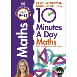 ISBN 10 Minutes a Day Maths Ages 9-11 Key Stage 2 livre Mathématiques Anglais