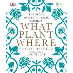 ISBN RHS What Plant Where Encyclopedia livre maison & jardin Anglais Couverture rigide