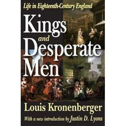 ISBN Kings and Desperate Men : Life in Eighteenth-century England livre histoire Anglais Livre broché 353 pages