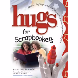 ISBN Hugs for Scrapbookers, Anglais, Couverture rigide, 128 pages