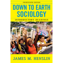 ISBN Down to Earth Sociology: 14th Edition Livre de poche