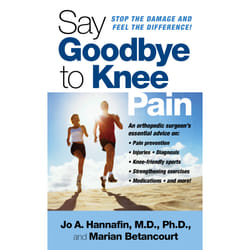 ISBN Say Goodbye to Knee Pain livre Anglais Édition de poche 352 pages