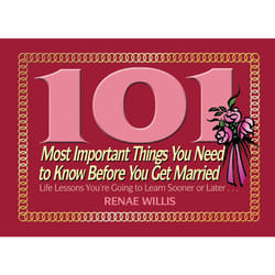 ISBN 101 Most Important Things You Need to Know Before You Get Married livre Anglais Livre de poche 112 pages