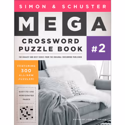 ISBN Simon & Schuster Mega Crossword Puzzle Book #2, Anglais, Livre de poche, 336 pages