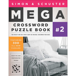 ISBN Simon & Schuster Mega Crossword Puzzle Book #2 Livre de poche