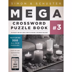 ISBN Simon & Schuster Mega Crossword Puzzle Book #3, Anglais, Livre de poche, 336 pages