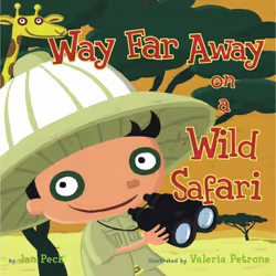 ISBN Way Far Away on a Wild Safari, Anglais, Couverture rigide, 32 pages