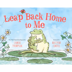 ISBN Leap Back Home to Me, Anglais, Couverture rigide, 32 pages