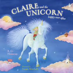 ISBN Claire and the Unicorn Happy Ever After, Anglais, Couverture rigide, 32 pages