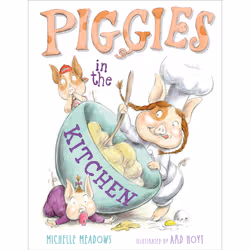 ISBN Piggies in the Kitchen, Anglais, Couverture rigide, 32 pages