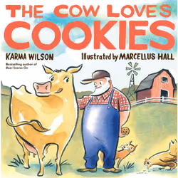 ISBN The Cow Loves Cookies, Anglais, Couverture rigide, 40 pages