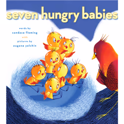 ISBN Seven Hungry Babies, Anglais, Couverture rigide, 40 pages