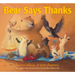ISBN Bear Says Thanks, Anglais, Couverture rigide, 40 pages