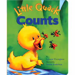 ISBN Little Quack Counts, Anglais, Couverture rigide, 26 pages