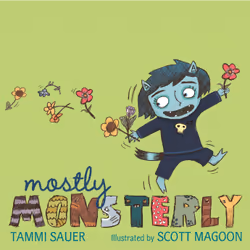 ISBN Mostly Monsterly, Anglais, Couverture rigide, 40 pages