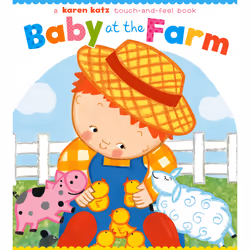ISBN Baby at the Farm, Anglais, Couverture rigide, 12 pages