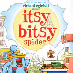 ISBN Itsy Bitsy Spider, Anglais, 12 pages