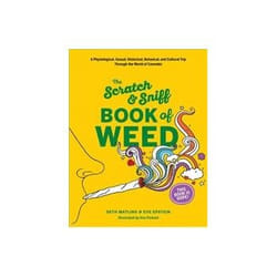 ISBN Scratch & Sniff Book of Weed livre Humoristique Anglais Couverture rigide