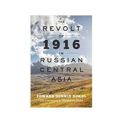 ISBN Revolt of 1916 in Russian Central Asia livre histoire Anglais
