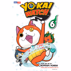 ISBN YO-KAI WATCH, Vol. 6, Anglais, Livre de poche, 192 pages