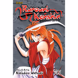 ISBN Rurouni Kenshin (3-in-1 Edition), Vol. 1, Anglais, Livre de poche, 600 pages