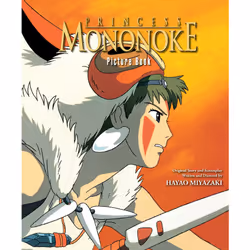 ISBN Princess Mononoke Picture Book, Anglais, Couverture rigide, 232 pages