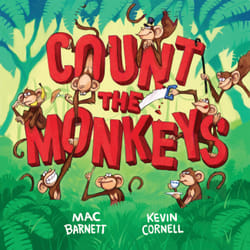ISBN Count the Monkeys livre Pour enfants Anglais Couverture rigide