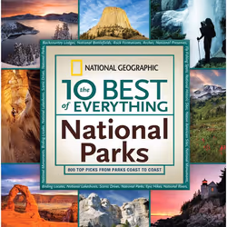 ISBN The 10 Best of Everything National Parks, Livre broché, 480 pages