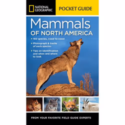 ISBN National Geographic Pocket Guide to the Mammals of North America, Livre broché, 184 pages