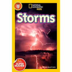ISBN National Geographic Readers: Storms!, Anglais, Livre broché, 32 pages