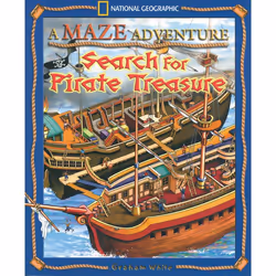 ISBN A Maze Adventure: Search for Pirate Treasure, Anglais, Livre broché, 32 pages