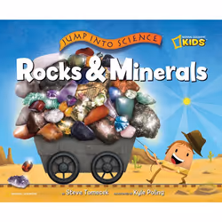 ISBN Jump into Science: Rocks and Minerals, Anglais, Couverture rigide, 32 pages