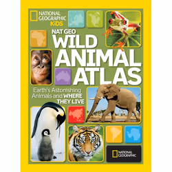 ISBN Nat Geo Wild Animal Atlas, Anglais, Couverture rigide, 64 pages