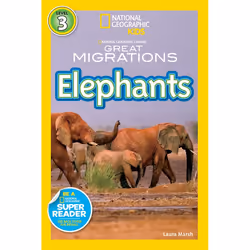 ISBN National Geographic Readers: Great Migrations Elephants, Anglais, Livre broché, 48 pages