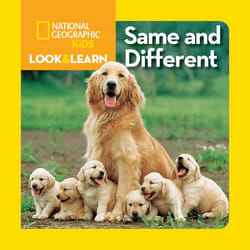 ISBN National Geographic Kids Look and Learn: Same and Different Couverture rigide