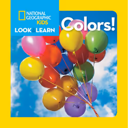 ISBN National Geographic Kids Look and Learn: Colors!, Anglais, Couverture rigide, 24 pages